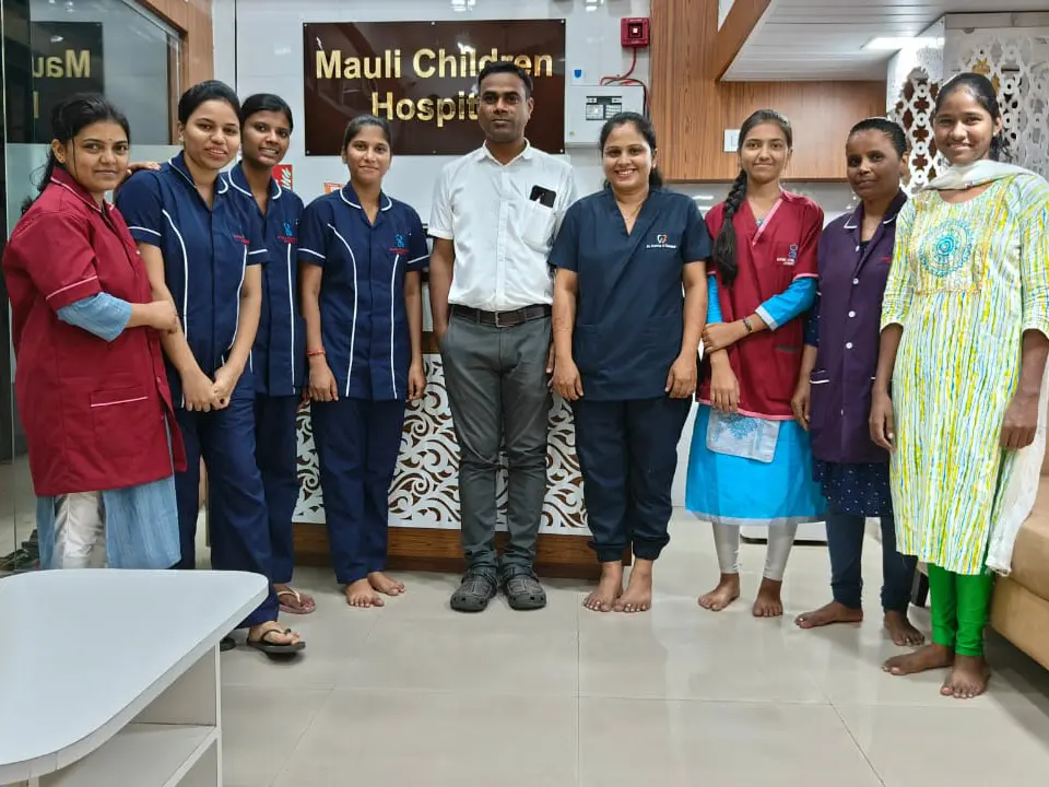 Entrance of Mauli Children Hospital